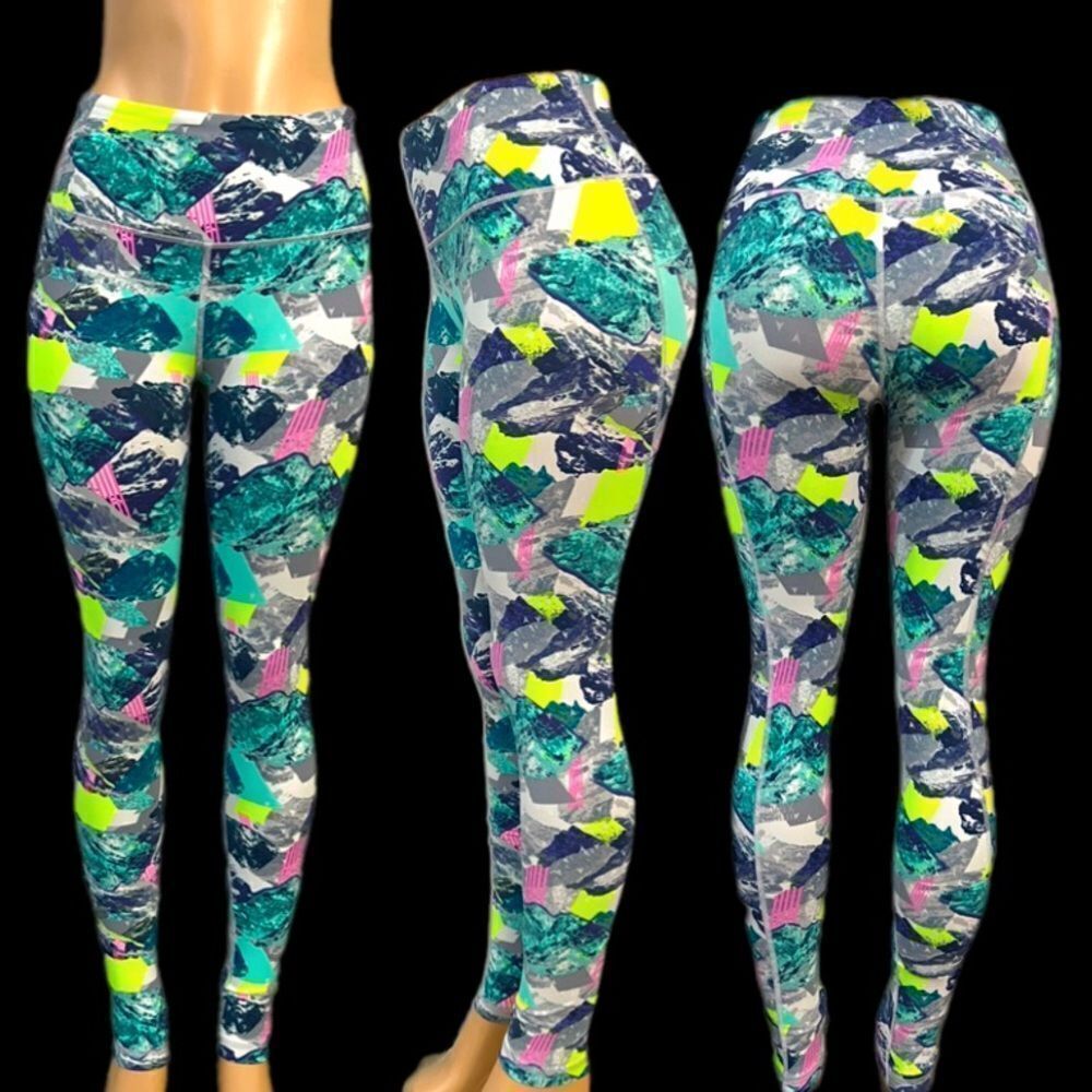 Victoria's Secret VSX Sport Knockout multicolor Tight Legging Small Long